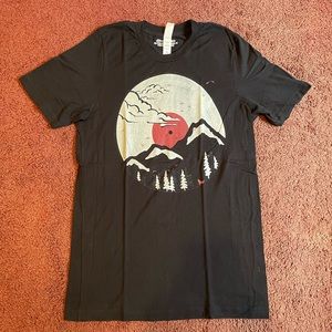 Mens T-shirt - Mountain High View